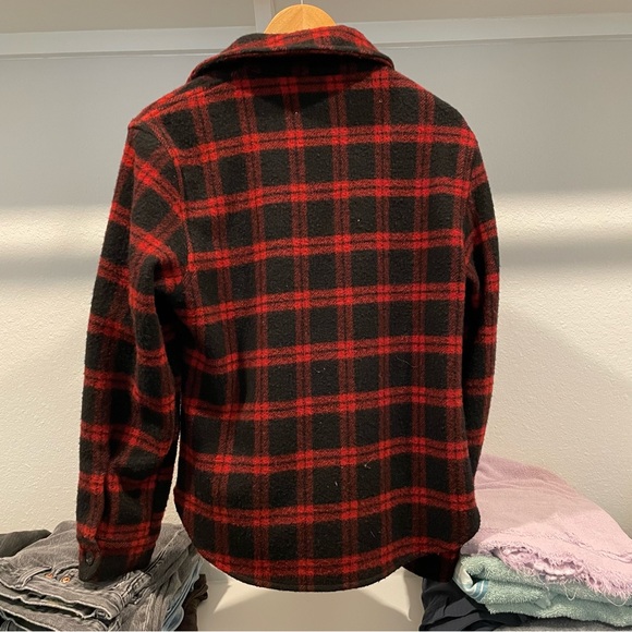 Fidelity men’s thick wool shirt jacket - Picture 6 of 6